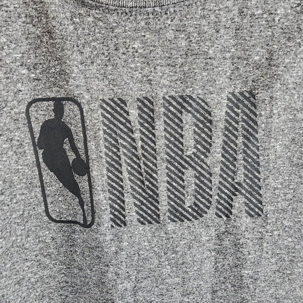 NBA Gray Sleeveless Athletic Tee M (10-12) - Picture 8 of 11